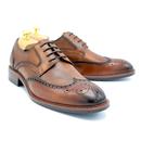 Lough Paolo Vandini Retro Leather Derby Brogues T